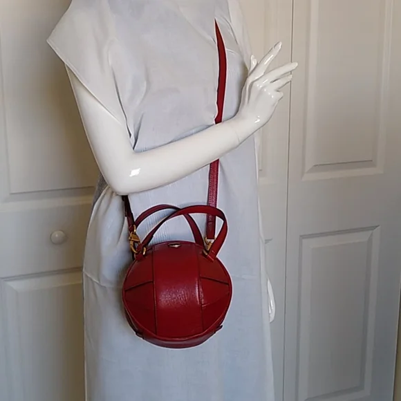 GUCCI Red Mini Tifosa Ball Bag - Authentic NWT - Picture 4 of 16